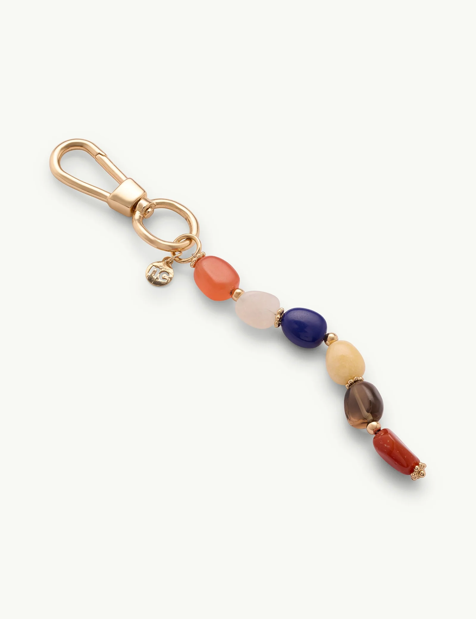 Multi Coloured Beaded Key Chain - Image 2