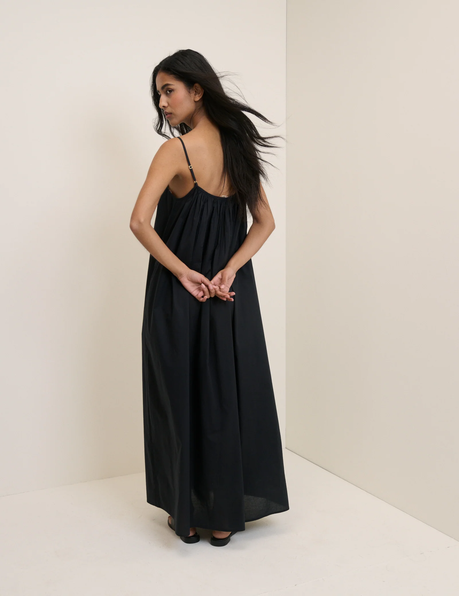 Black Cynthia Maxi Dress - Image 3