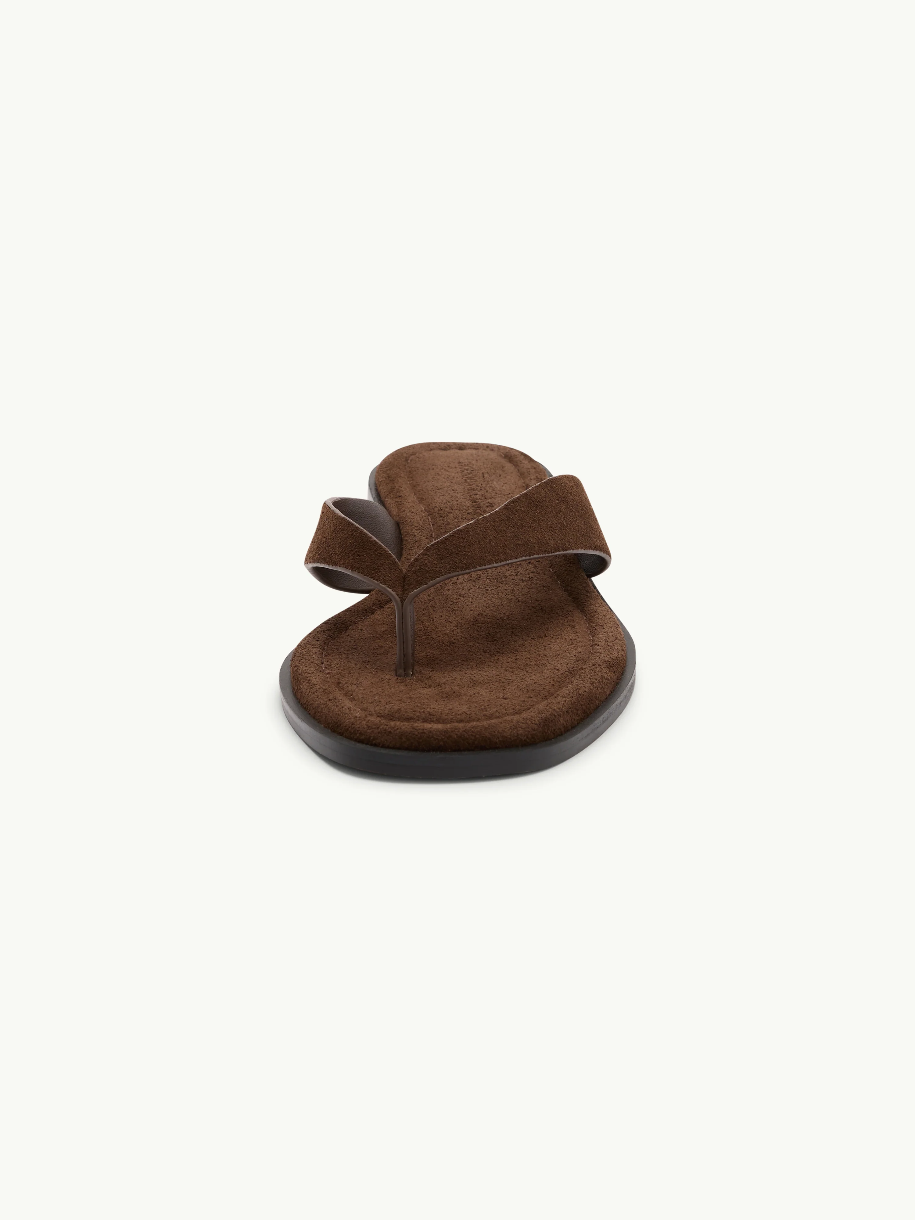 Brown Suede Flip Flops - Image 6