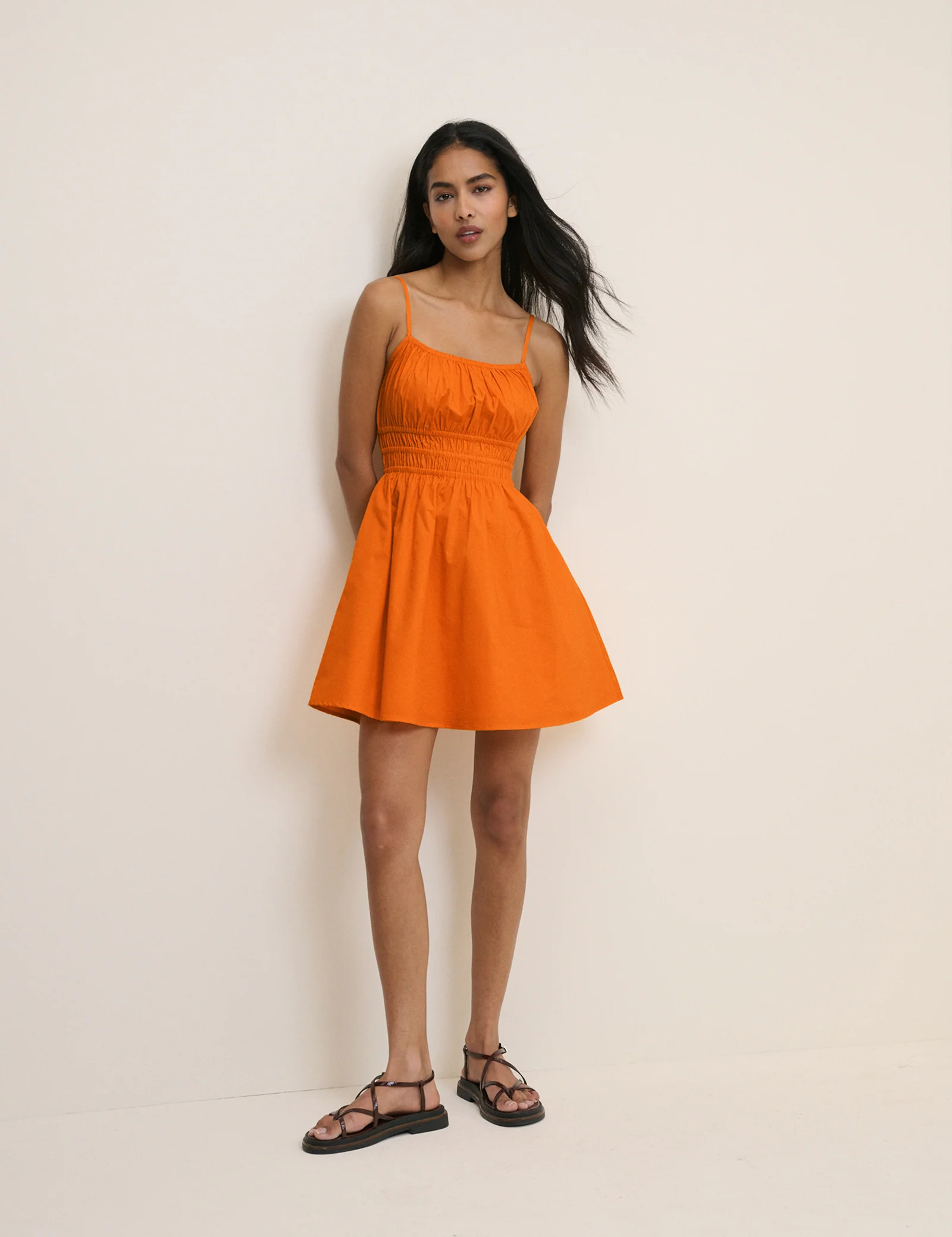 Orange Jocelyn Mini Dress - Image 2