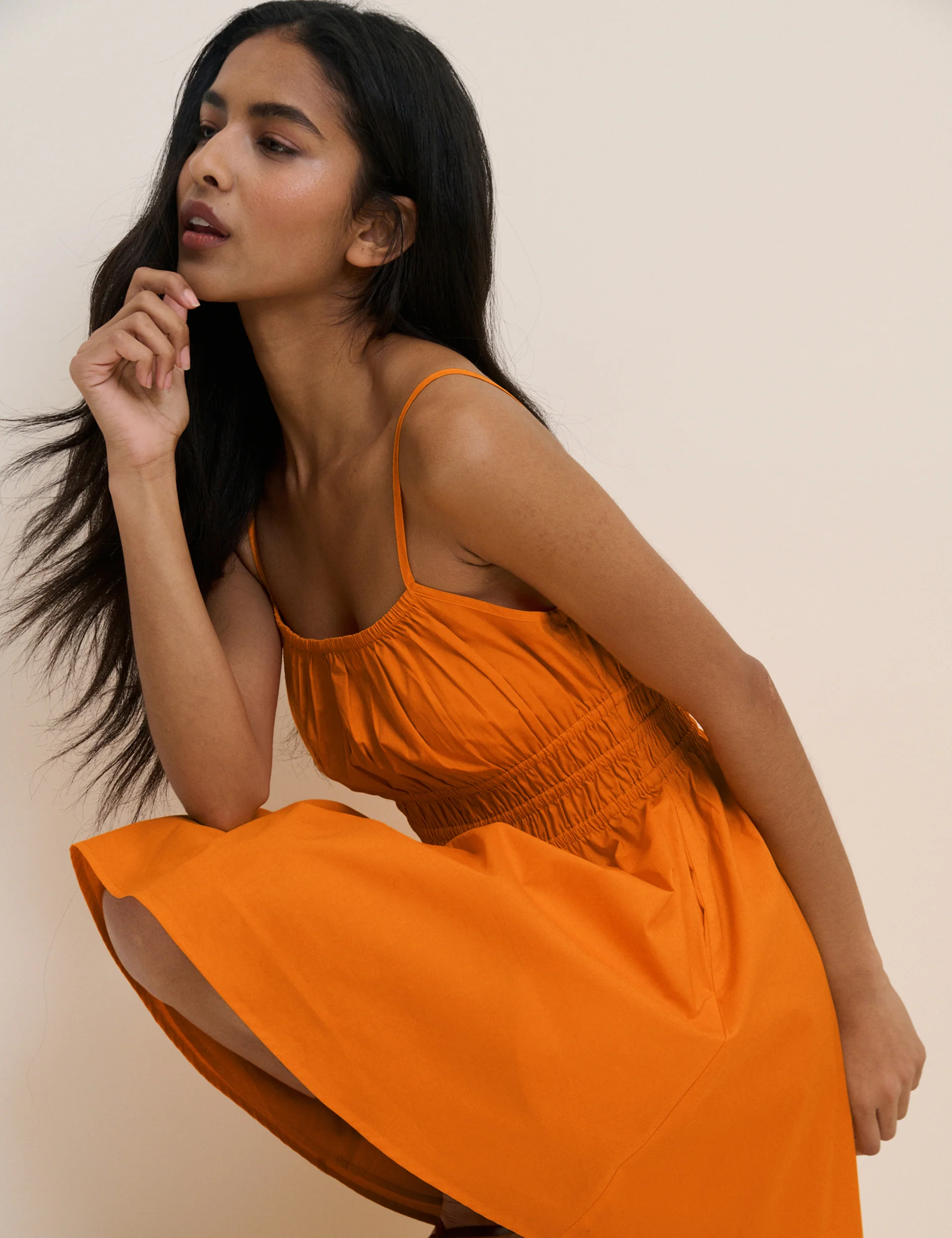 Orange Jocelyn Mini Dress - Image 4