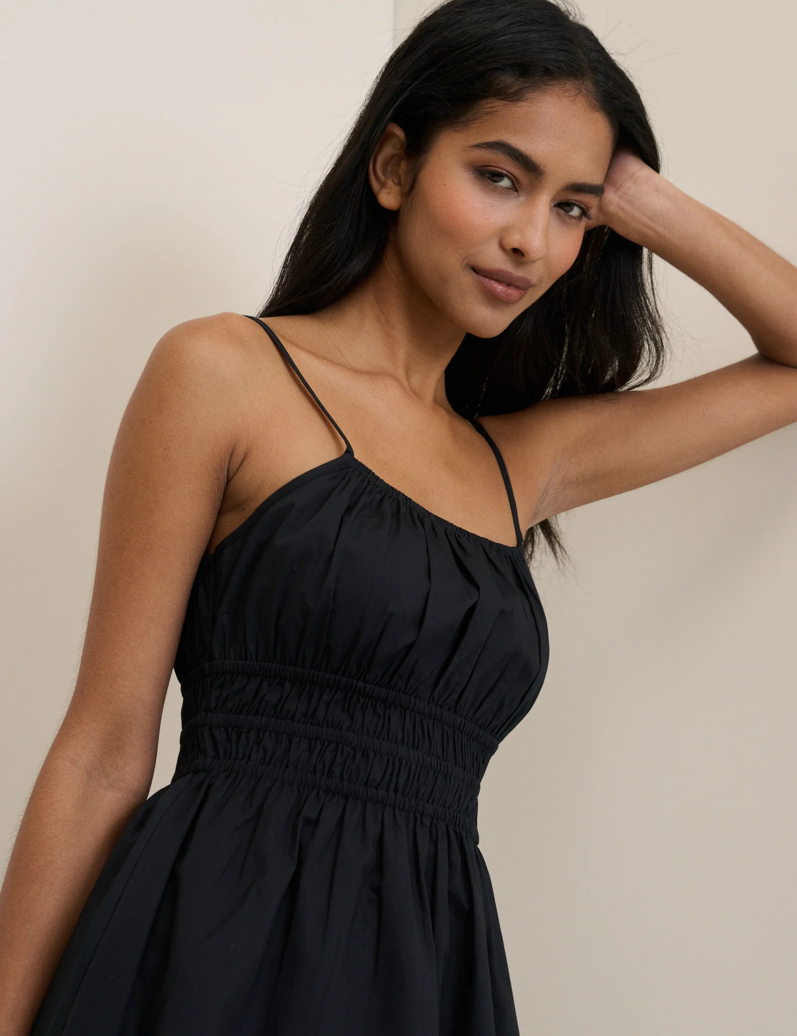 Black Jocelyn Mini Dress - Image 3