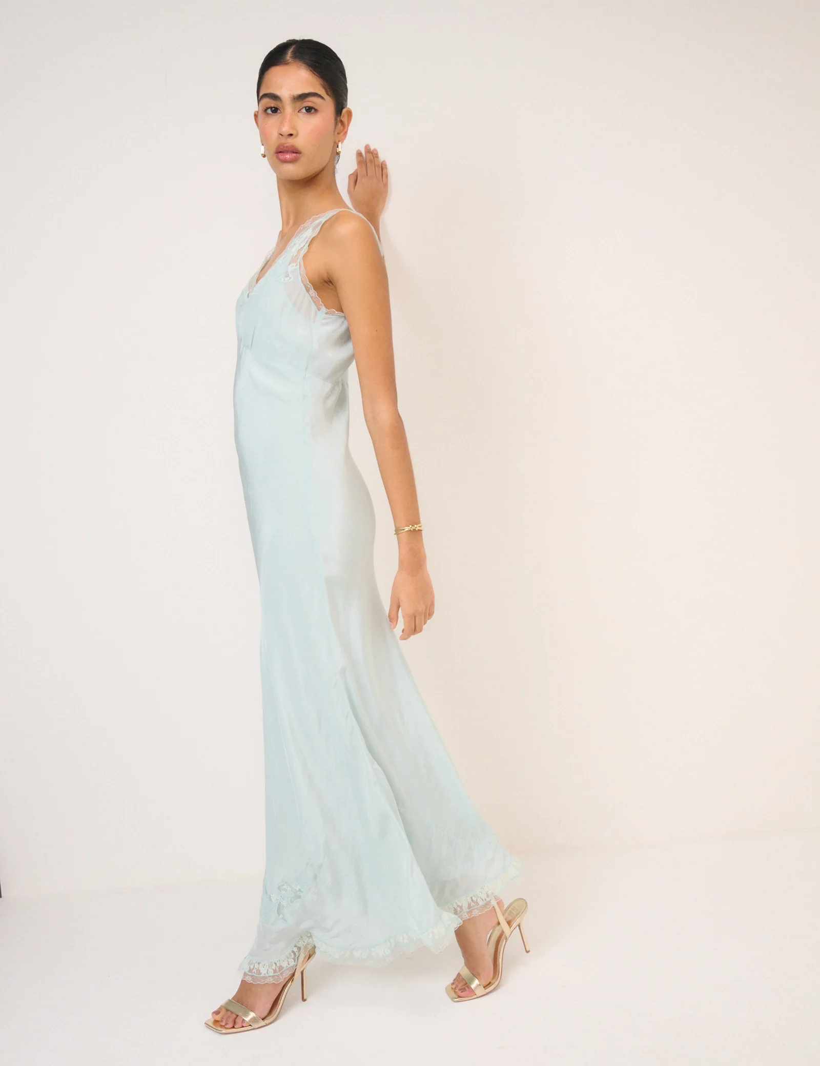 Blue Lace Lenora Maxi Dress - Image 6