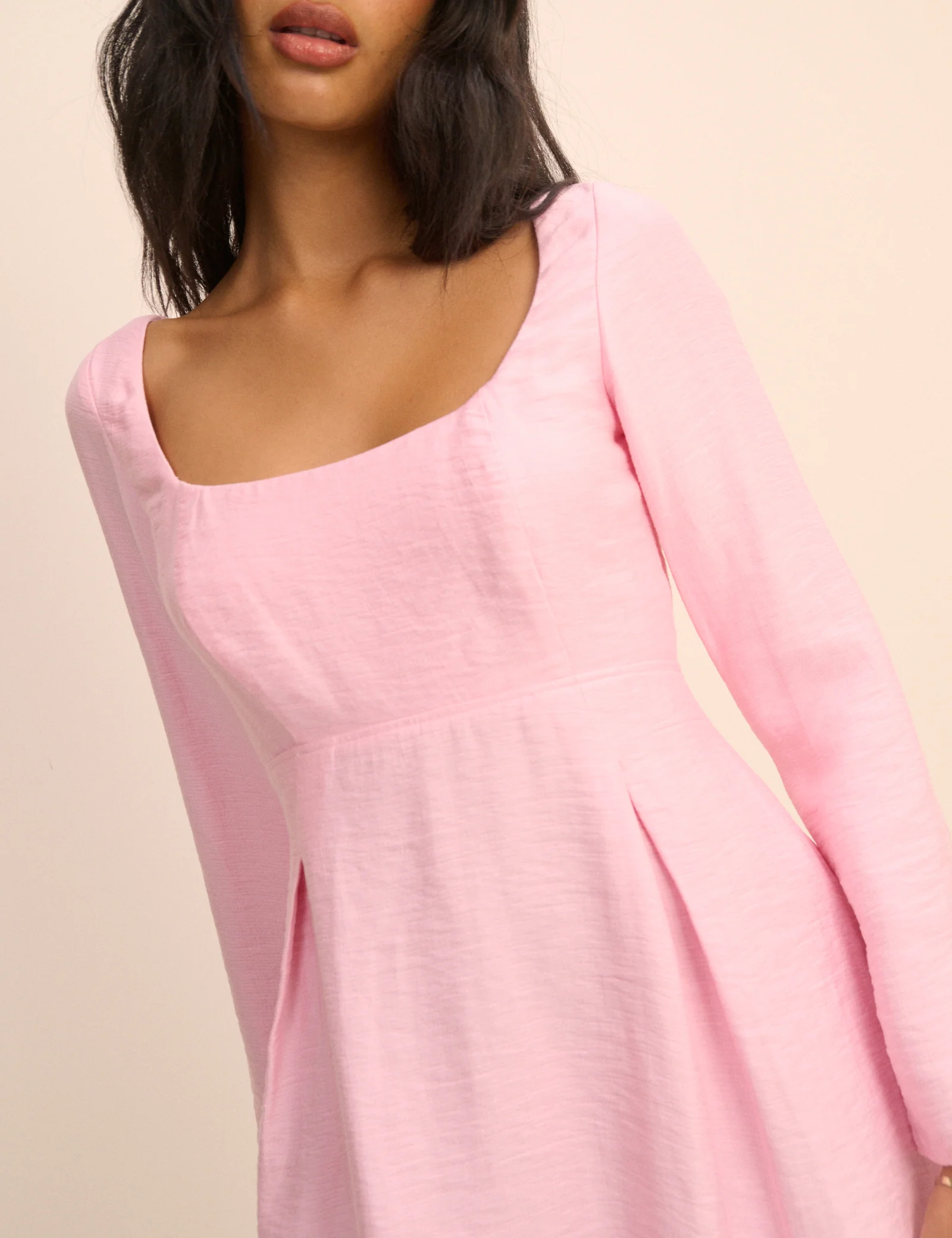 Pink Luana Mini Dress - Image 4