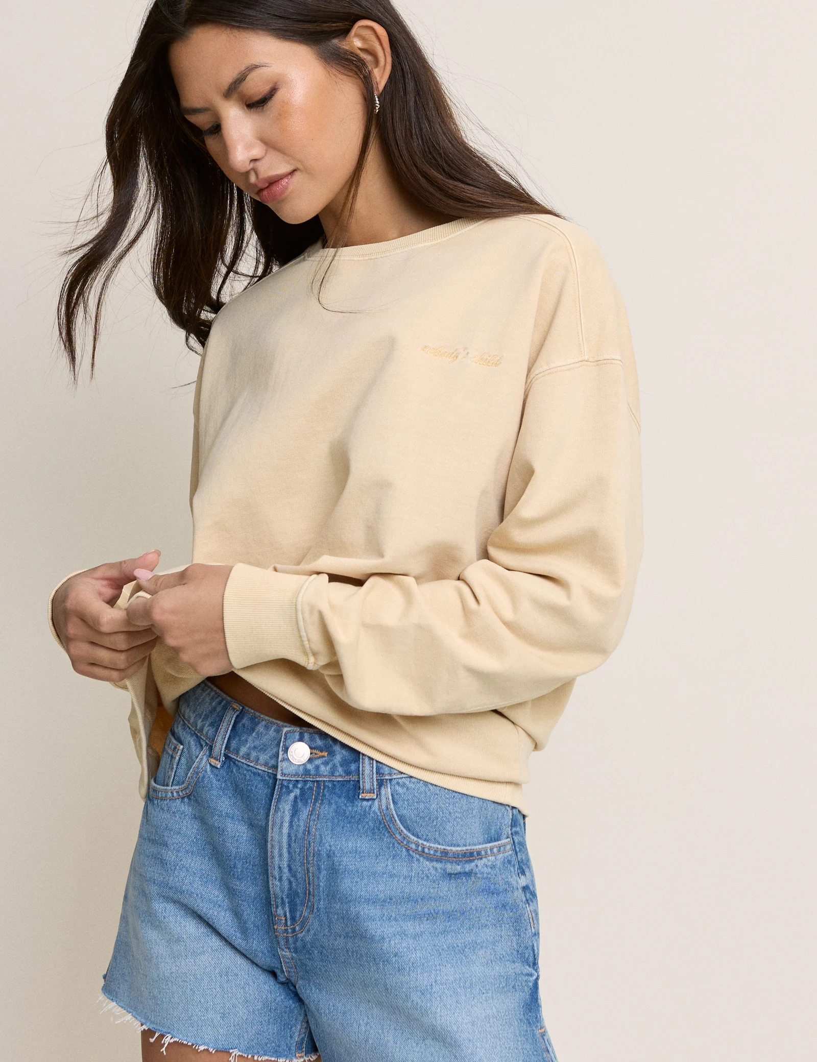 Yellow Relaxed Fit Sweatshirt - Image 5