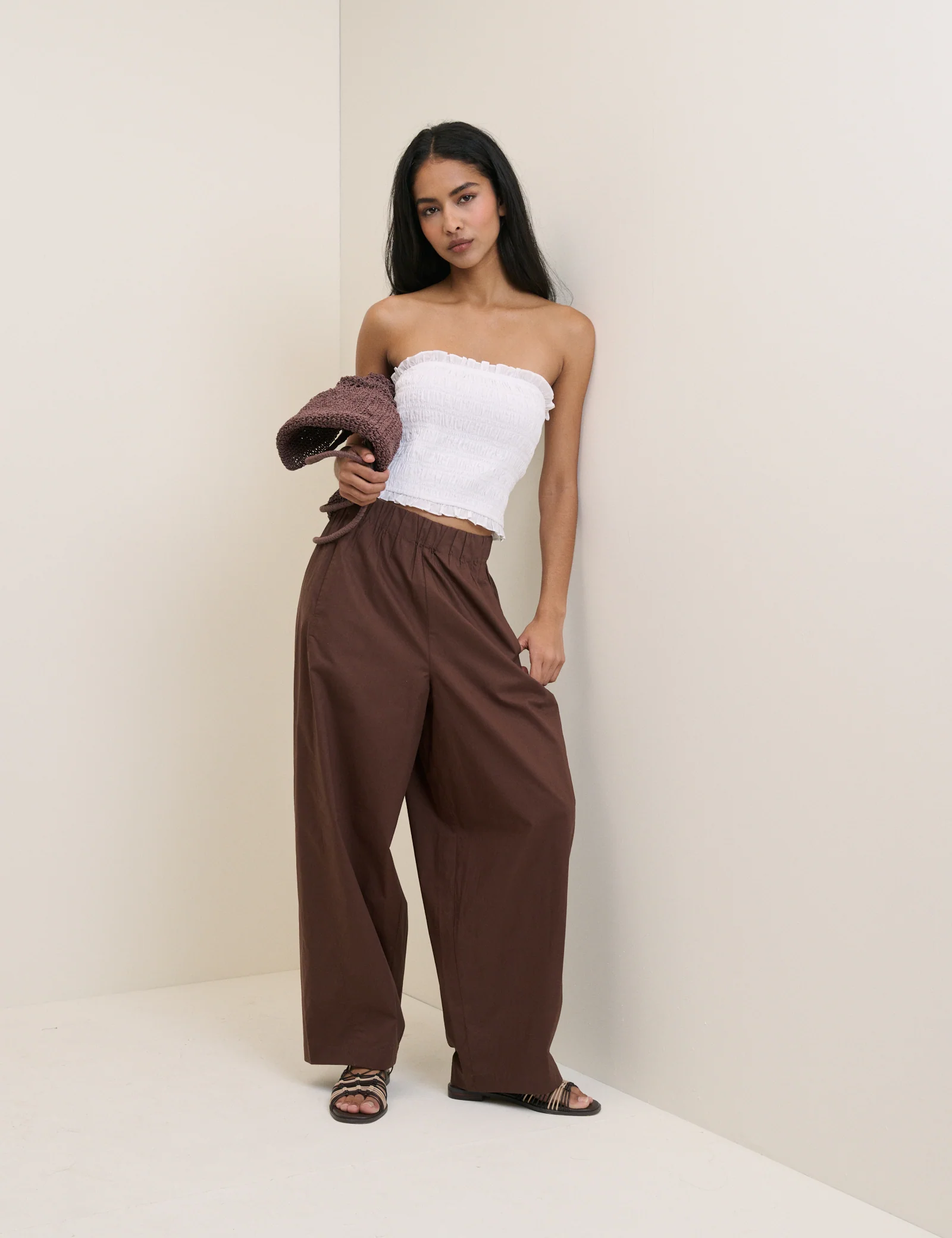 Brown Roy Balloon Trousers - Image 4