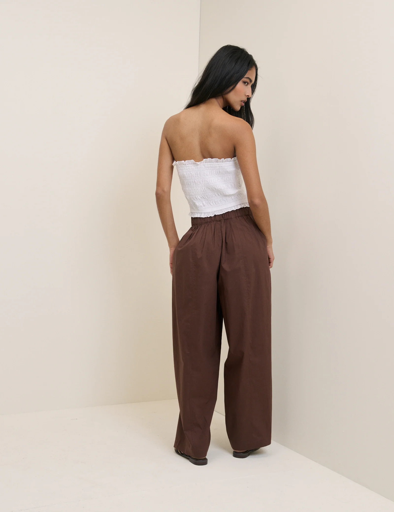 Brown Roy Balloon Trousers - Image 5