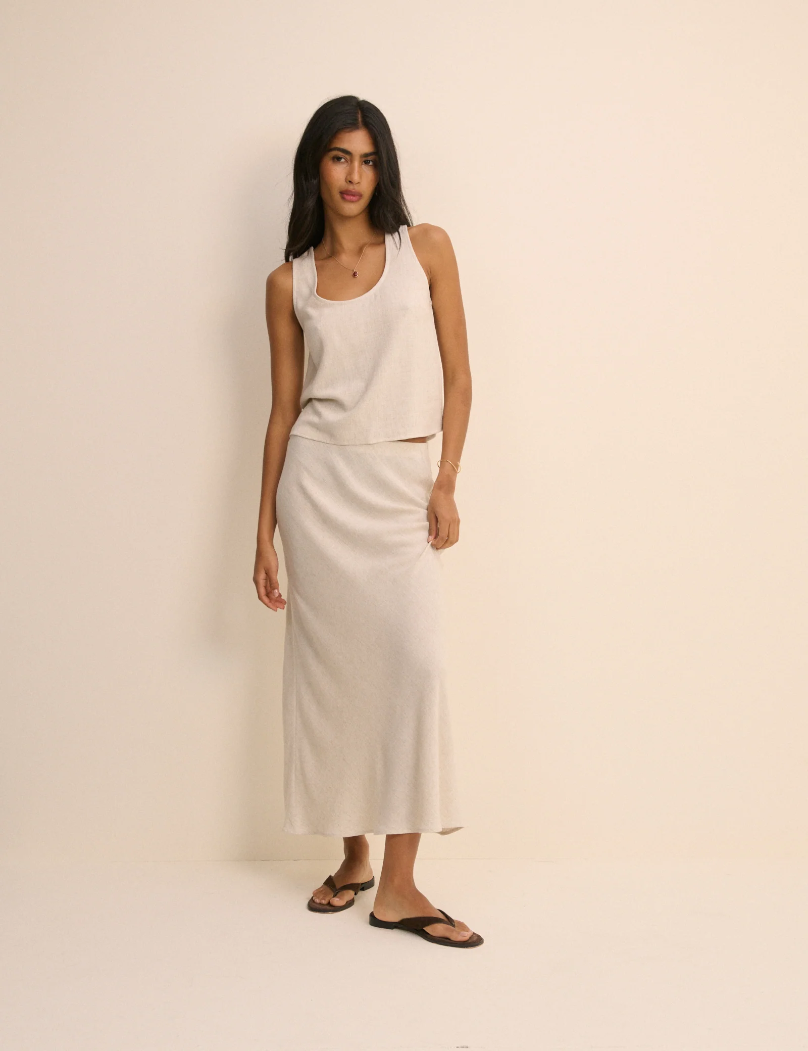 Stone Scoop Neck Tank Top - Image 3