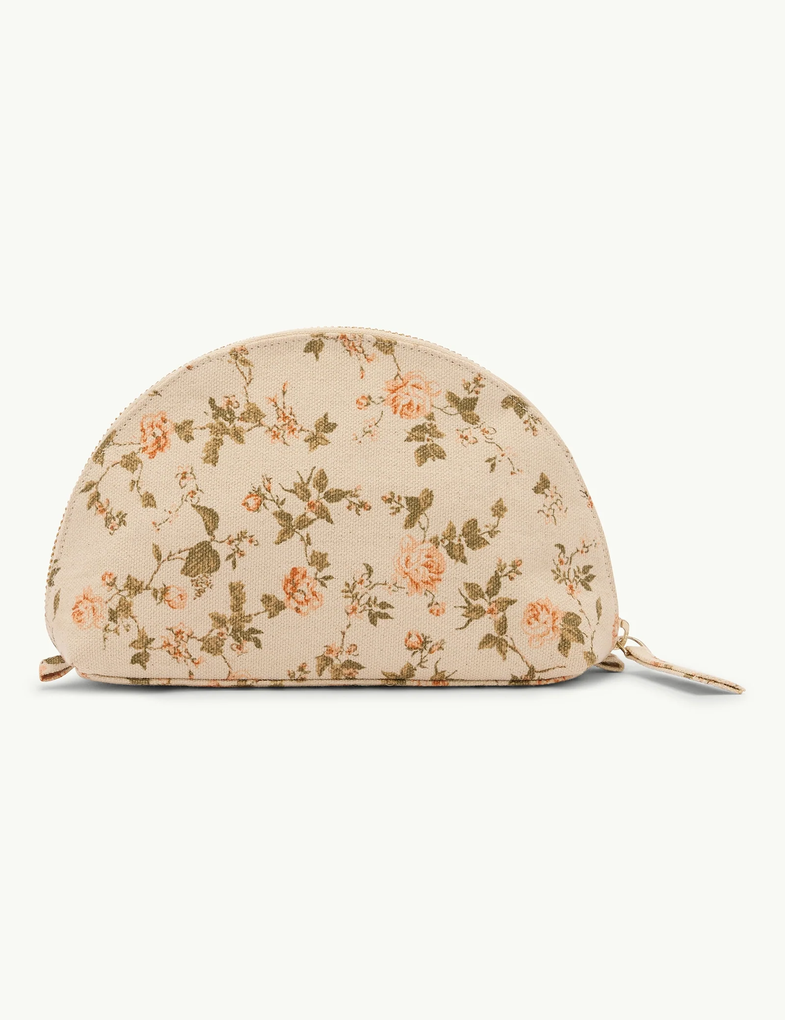Floral Crescent Small Makeup Bag - Image 3